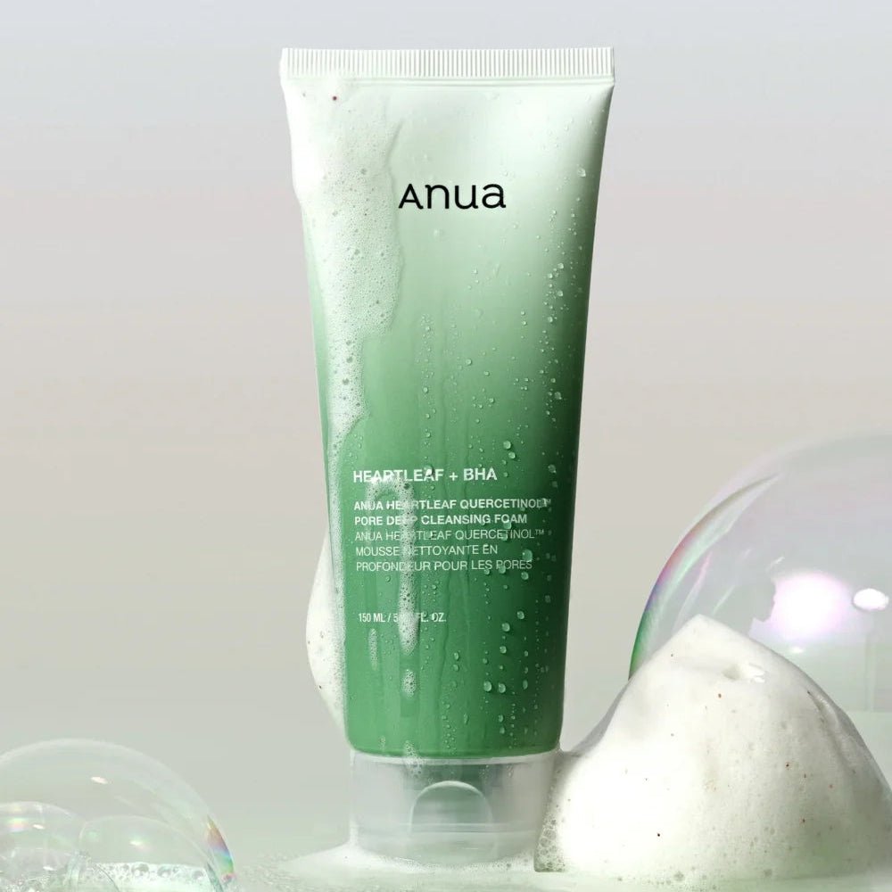 heartleaf quercetinol pore deep cleansing foam