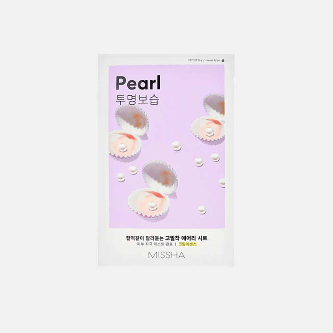 airy fit sheet mask pearl