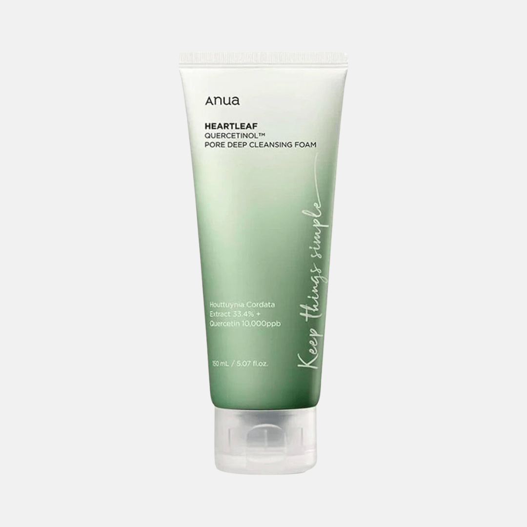 heartleaf quercetinol pore deep cleansing foam