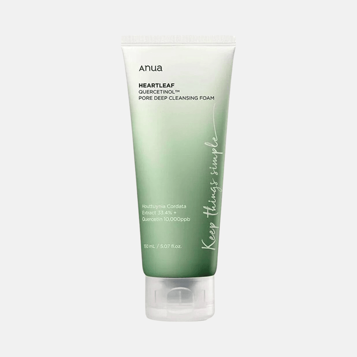 heartleaf quercetinol pore deep cleansing foam