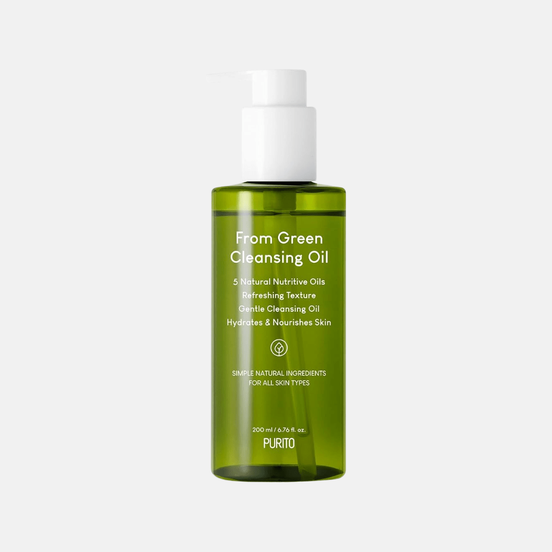 from green cleansing oil